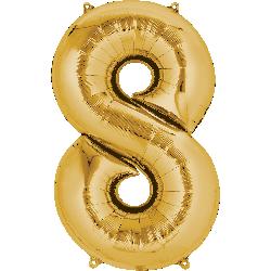 gold-foil-balloon--number-8